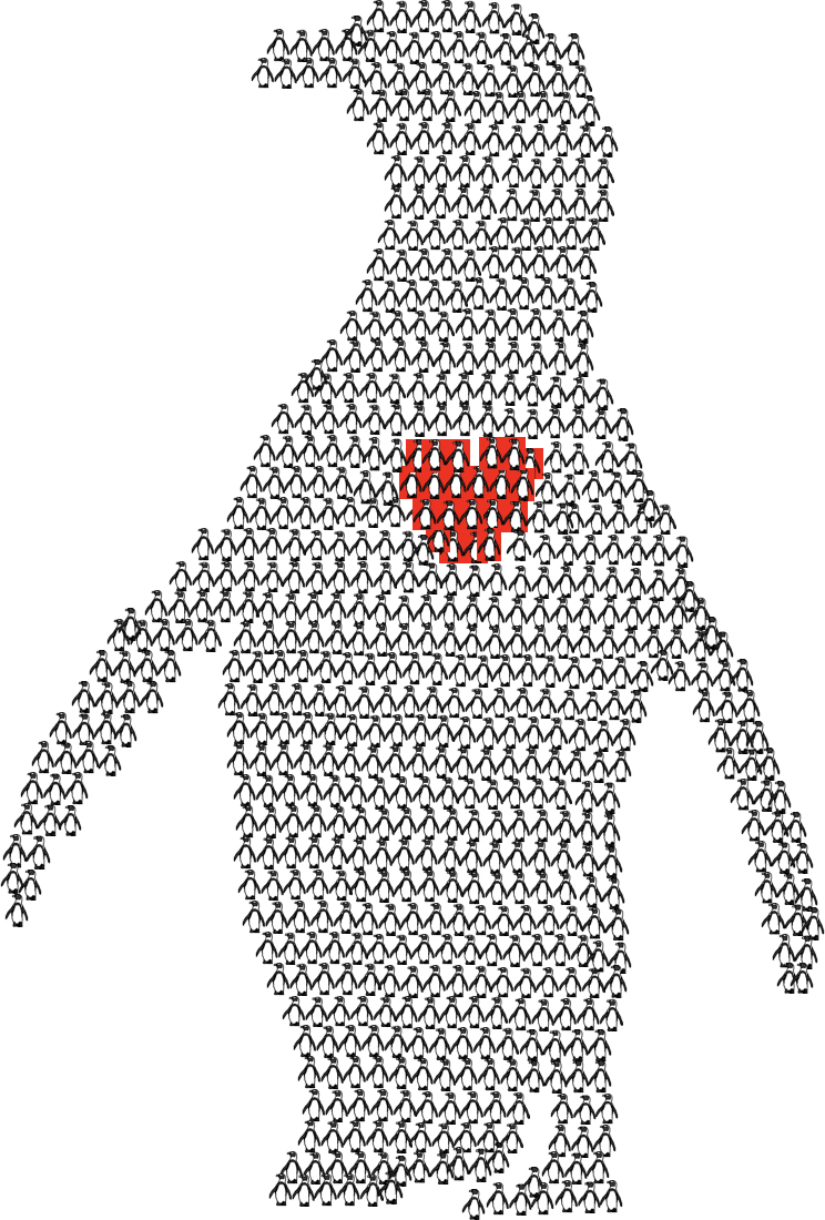 Penguins population crash